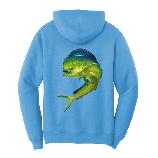 Saltwater Born Action Mahi Cotton Hoodie