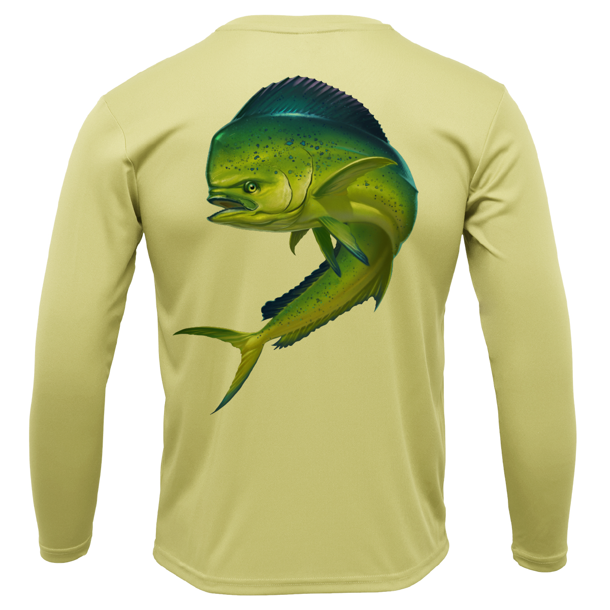 Saltwater Born Key West, FL Action Mahi Long Sleeve UPF 50+ Dry-Fit Shirt