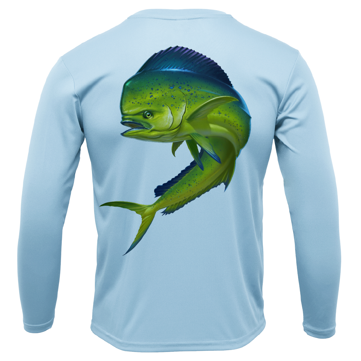 Saltwater Born Key West, FL Action Mahi Long Sleeve UPF 50+ Dry-Fit Shirt