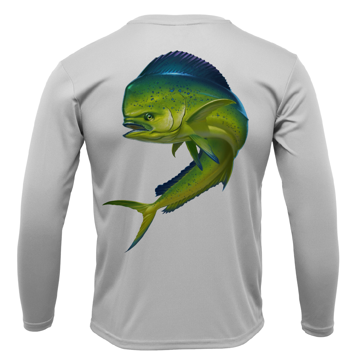 Saltwater Born Key West, FL Action Mahi Long Sleeve UPF 50+ Dry-Fit Shirt