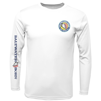Saltwater Born Key West, FL Action Mahi Long Sleeve UPF 50+ Dry-Fit Shirt