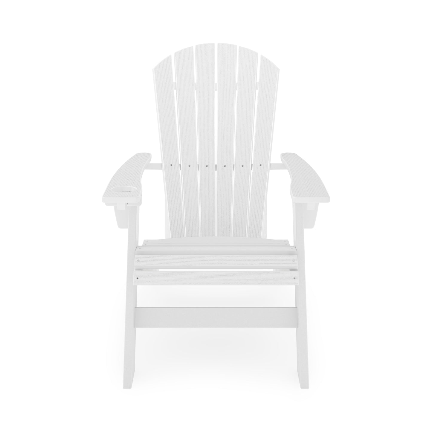 SoPoly St Simons Curved Back Adirondack Chair