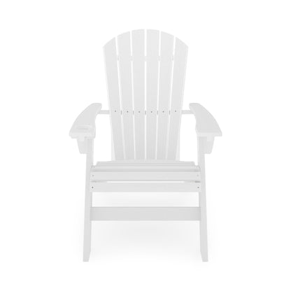SoPoly St Simons Curved Back Adirondack Chair