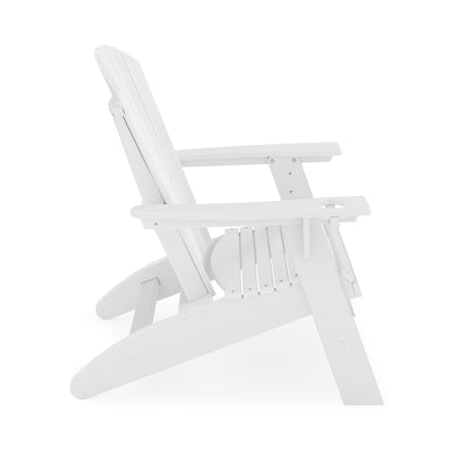 SoPoly St Simons Curved Back Adirondack Chair