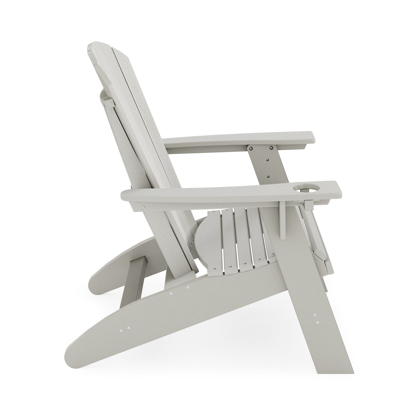 SoPoly St Simons Curved Back Adirondack Chair