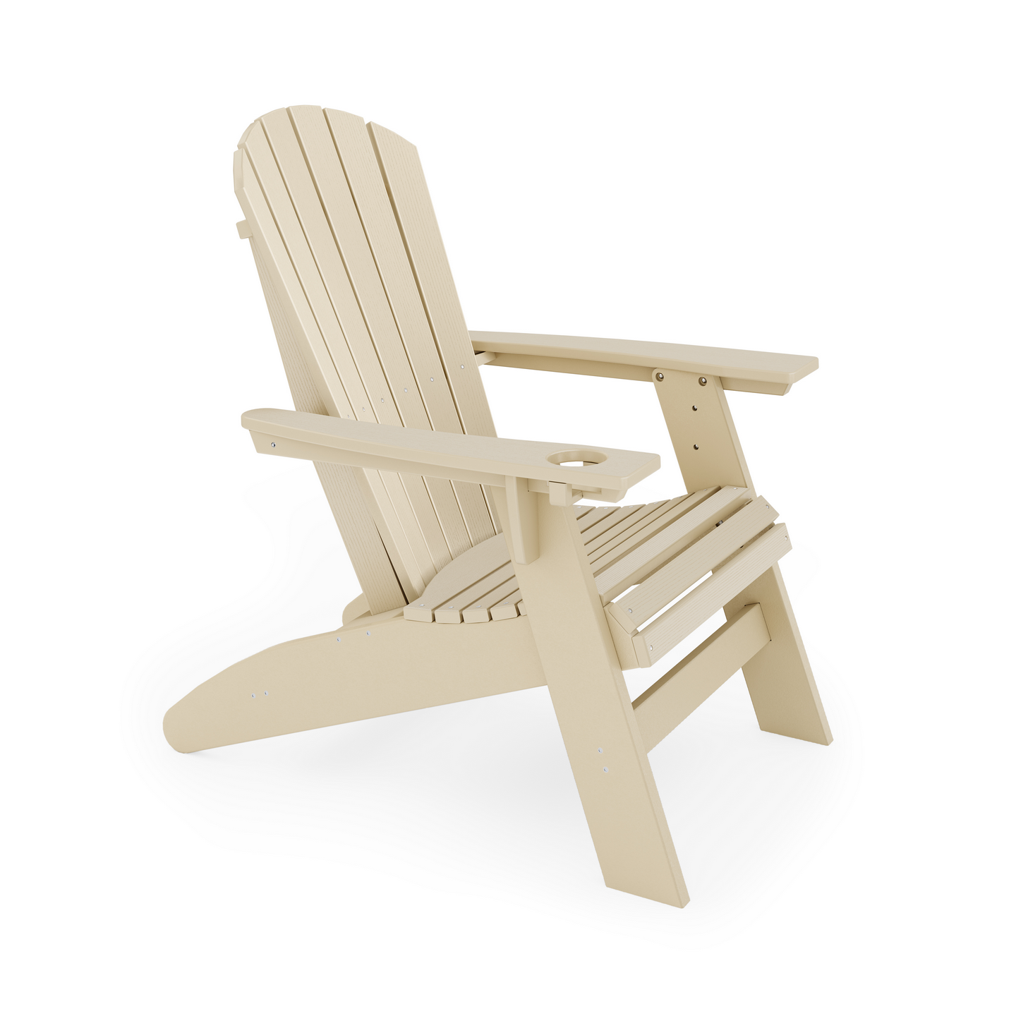 SoPoly St Simons Curved Back Adirondack Chair