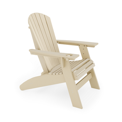 SoPoly St Simons Curved Back Adirondack Chair