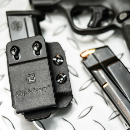 Clip & Carry Adjustable Kydex IWB/OWB Mag Holder