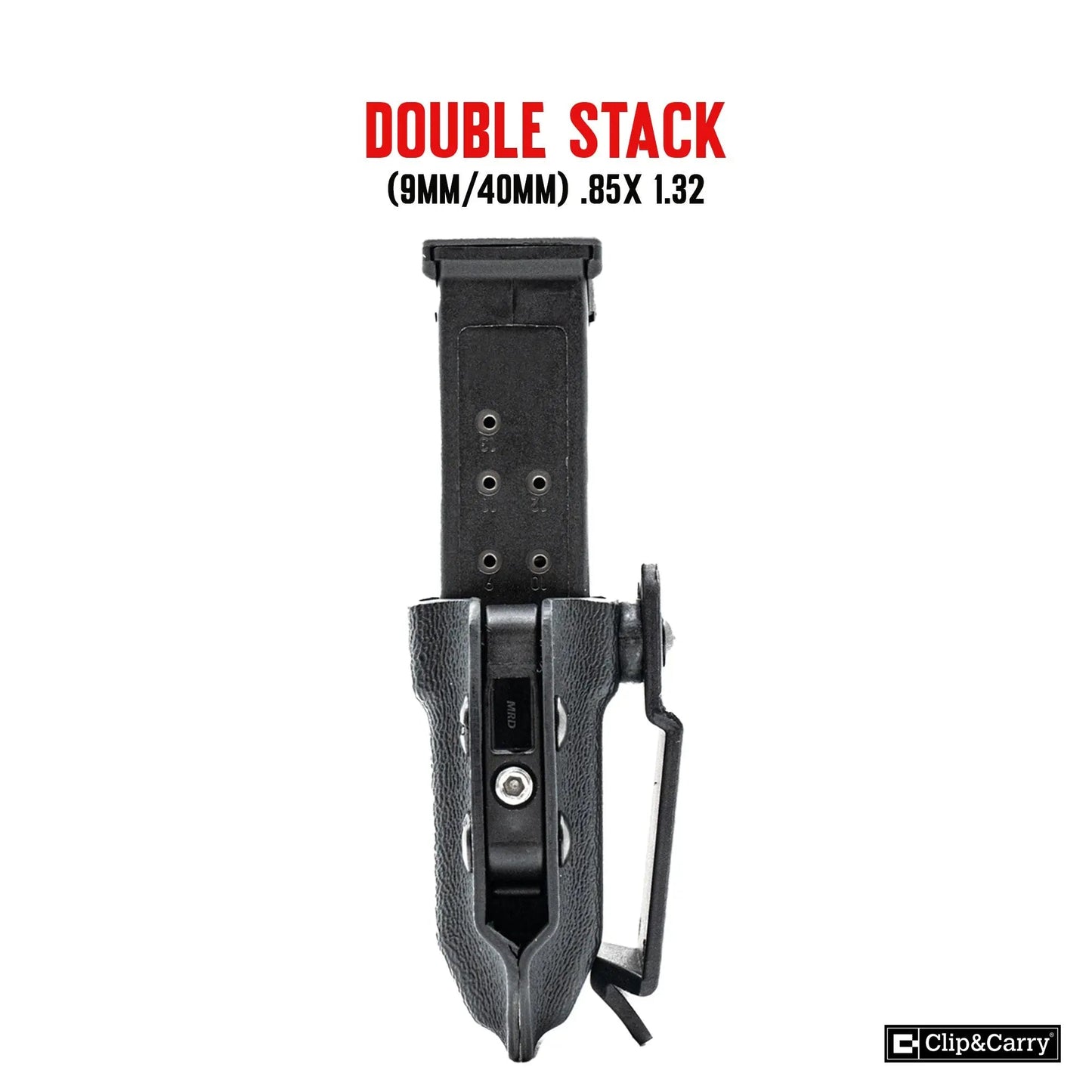 Clip & Carry Adjustable Kydex IWB/OWB Mag Holder