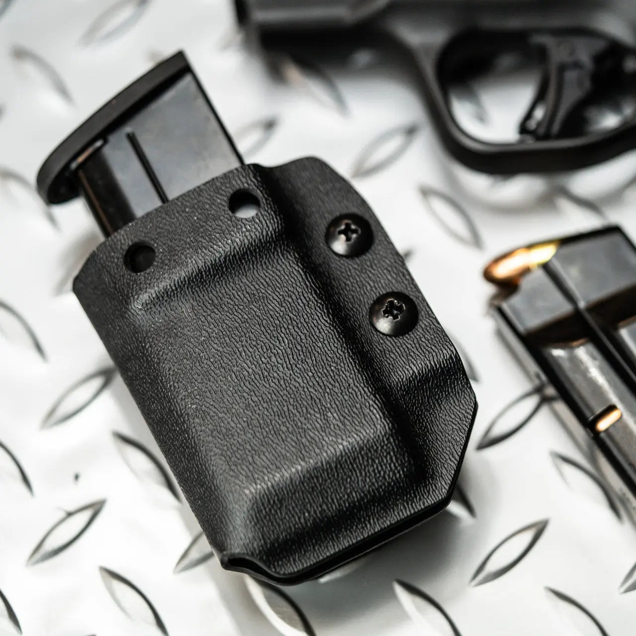 Clip & Carry Adjustable Kydex IWB/OWB Mag Holder
