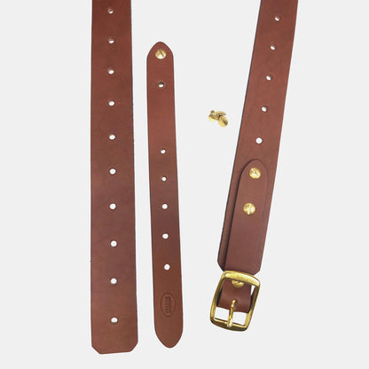 Hunter Embossed Adjustable Revolver Cartridge Belt - 2.5"