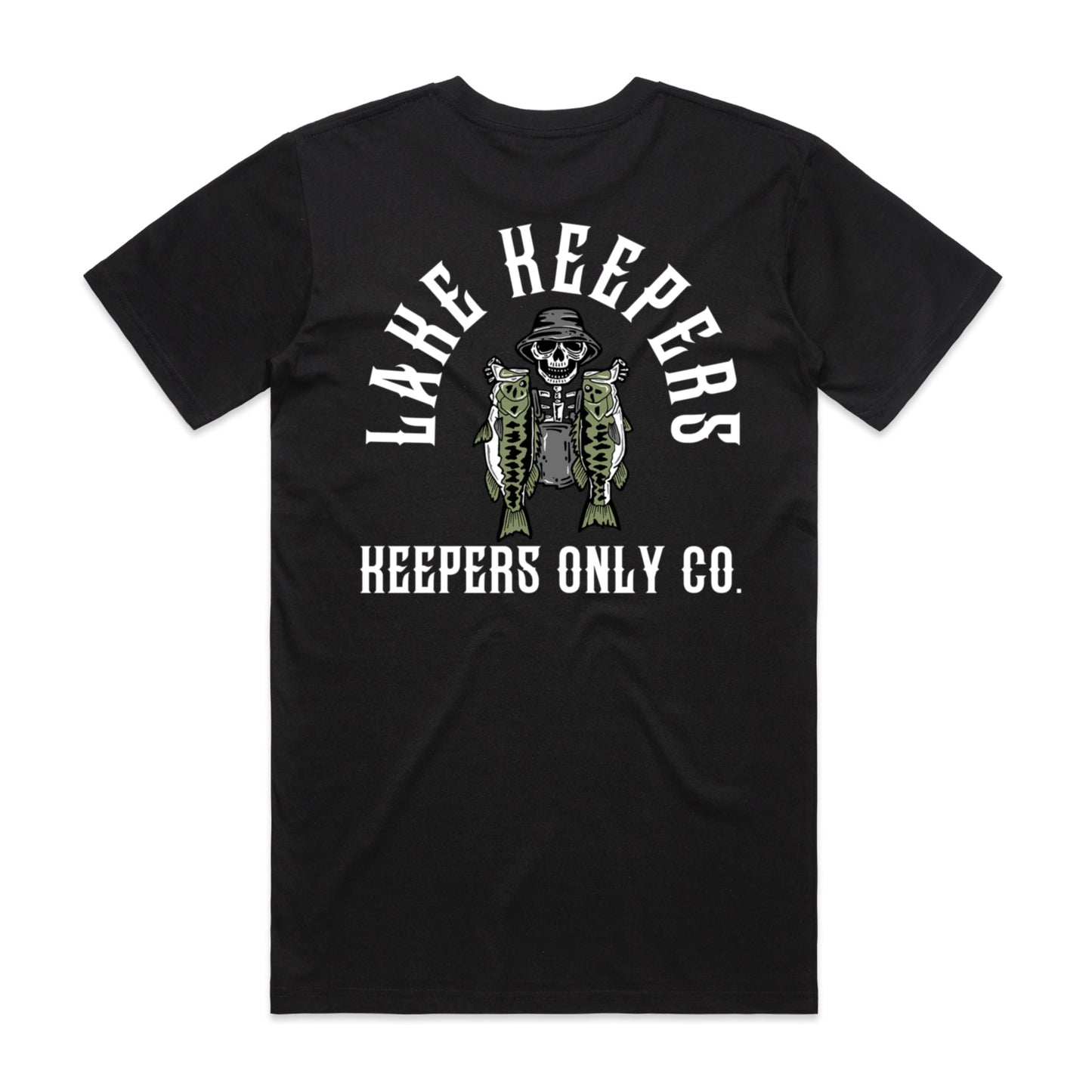Keepers Only Co. Lake Keepers Black T-Shirt