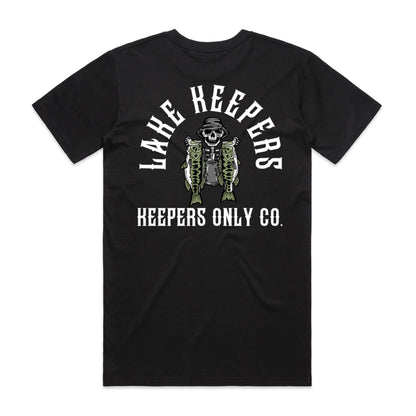Keepers Only Co. Lake Keepers Black T-Shirt