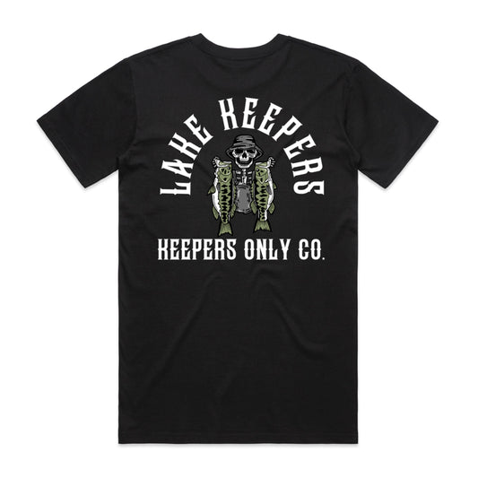 Keepers Only Co. Lake Keepers Black T-Shirt
