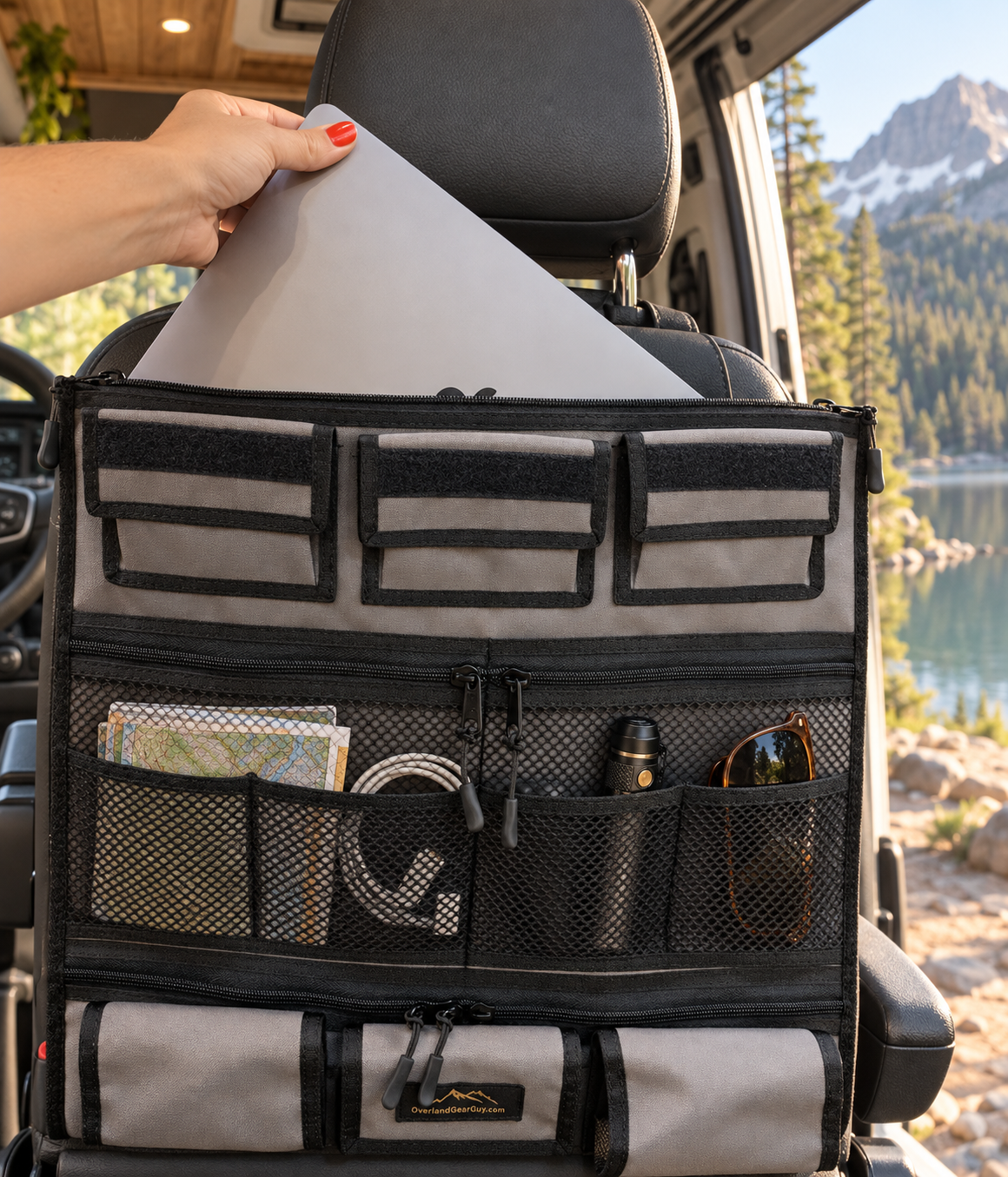 Overland Gear Guy Adventure Ready 3 Seat Organizer