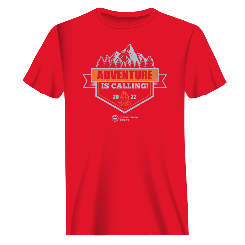 Outdoorzees Adventure Is Calling T-Shirt for Men