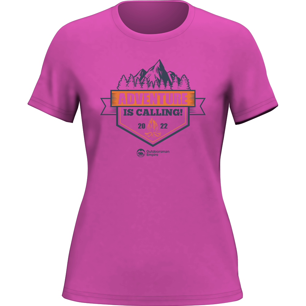 Outdoorzees Adventure Is Calling T-Shirt for Women