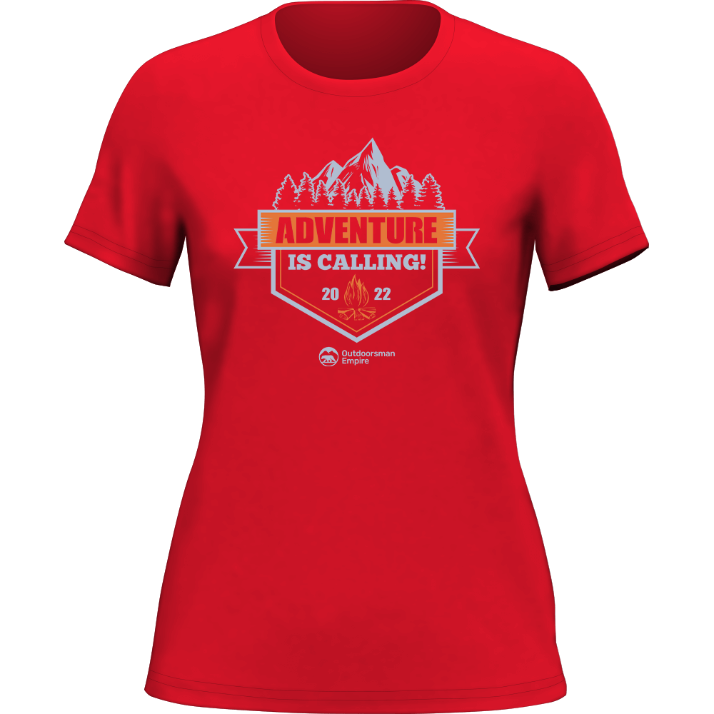 Outdoorzees Adventure Is Calling T-Shirt for Women