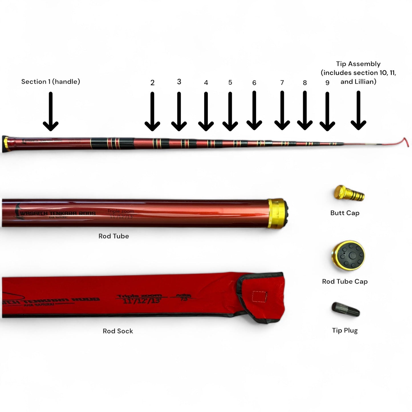 Wasatch Akai Samurai Replacement Parts