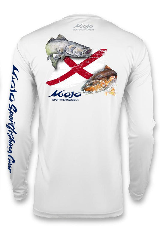 Mojo - Alabama Redfish Flag Wireman X