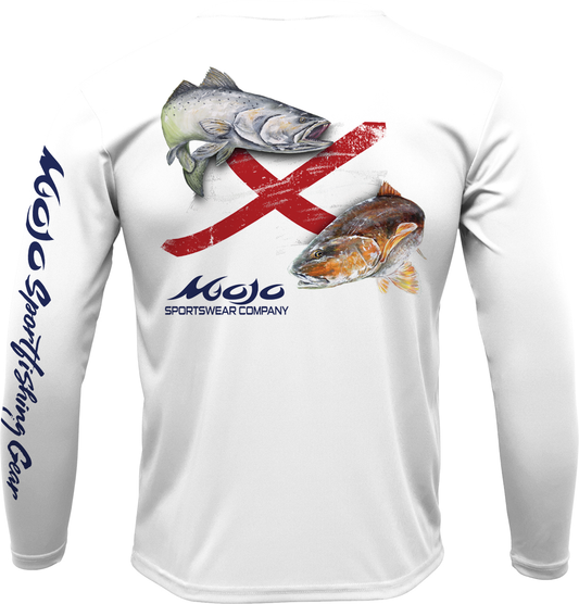 Mojo - Alabama Redfish Flag Wireman X