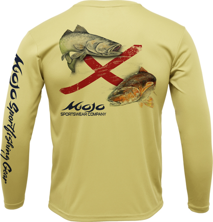 Mojo - Alabama Redfish Flag Wireman X
