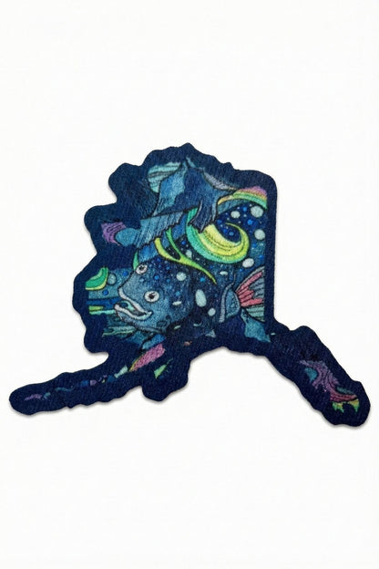 FisheWear Alaskan HaliBorealis x NoSo Gear Patch