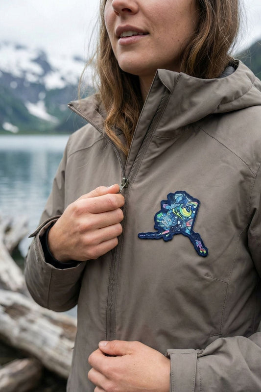 FisheWear Alaskan HaliBorealis x NoSo Gear Patch