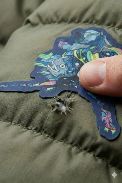 FisheWear Alaskan HaliBorealis x NoSo Gear Patch
