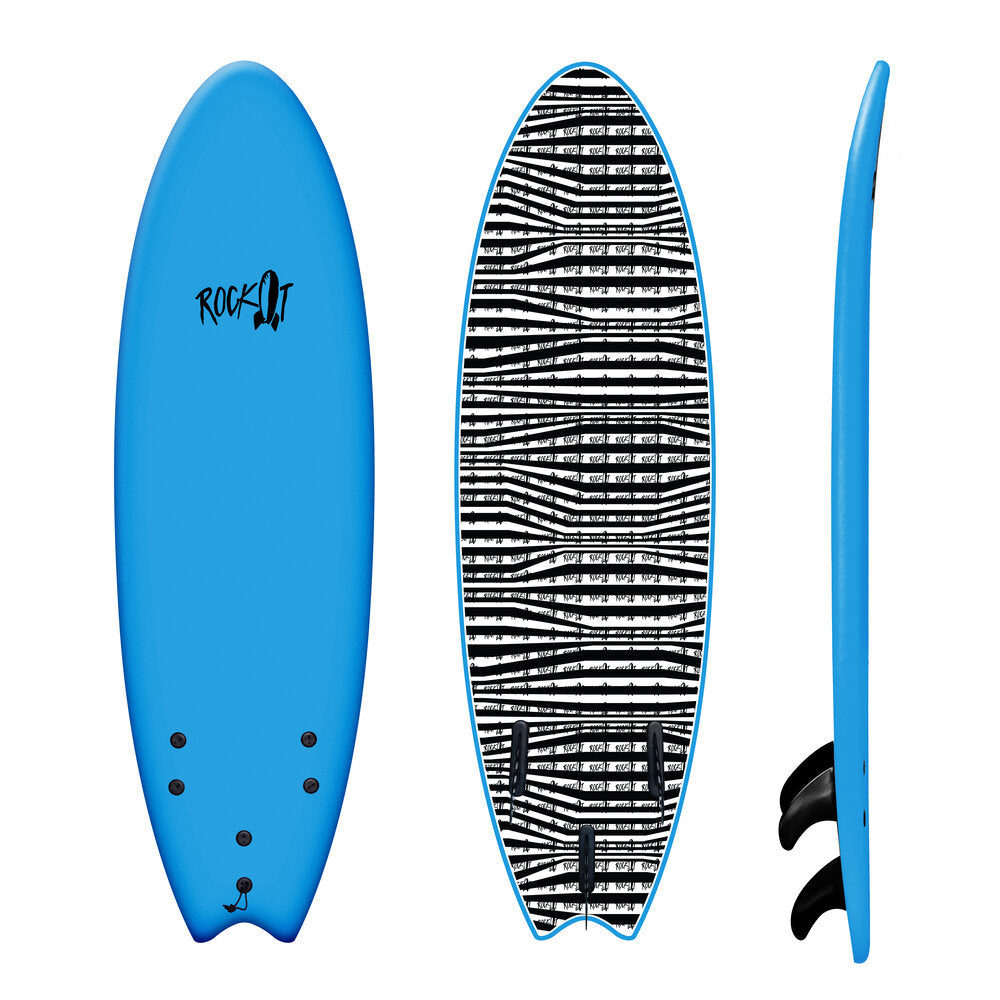 Rock-It Surf 6' ALBERT FISH Surfboard