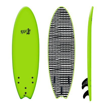 Rock-It Surf 6' ALBERT FISH Surfboard