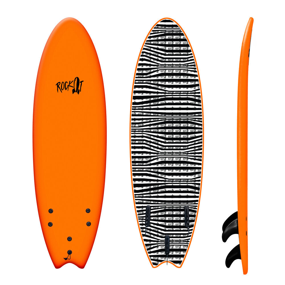 Rock-It Surf 6' ALBERT FISH Surfboard