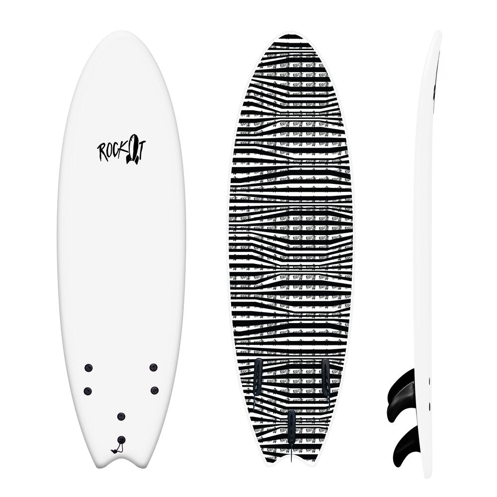 Rock-It Surf 6' ALBERT FISH Surfboard