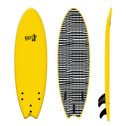 Rock-It Surf 6' ALBERT FISH Surfboard