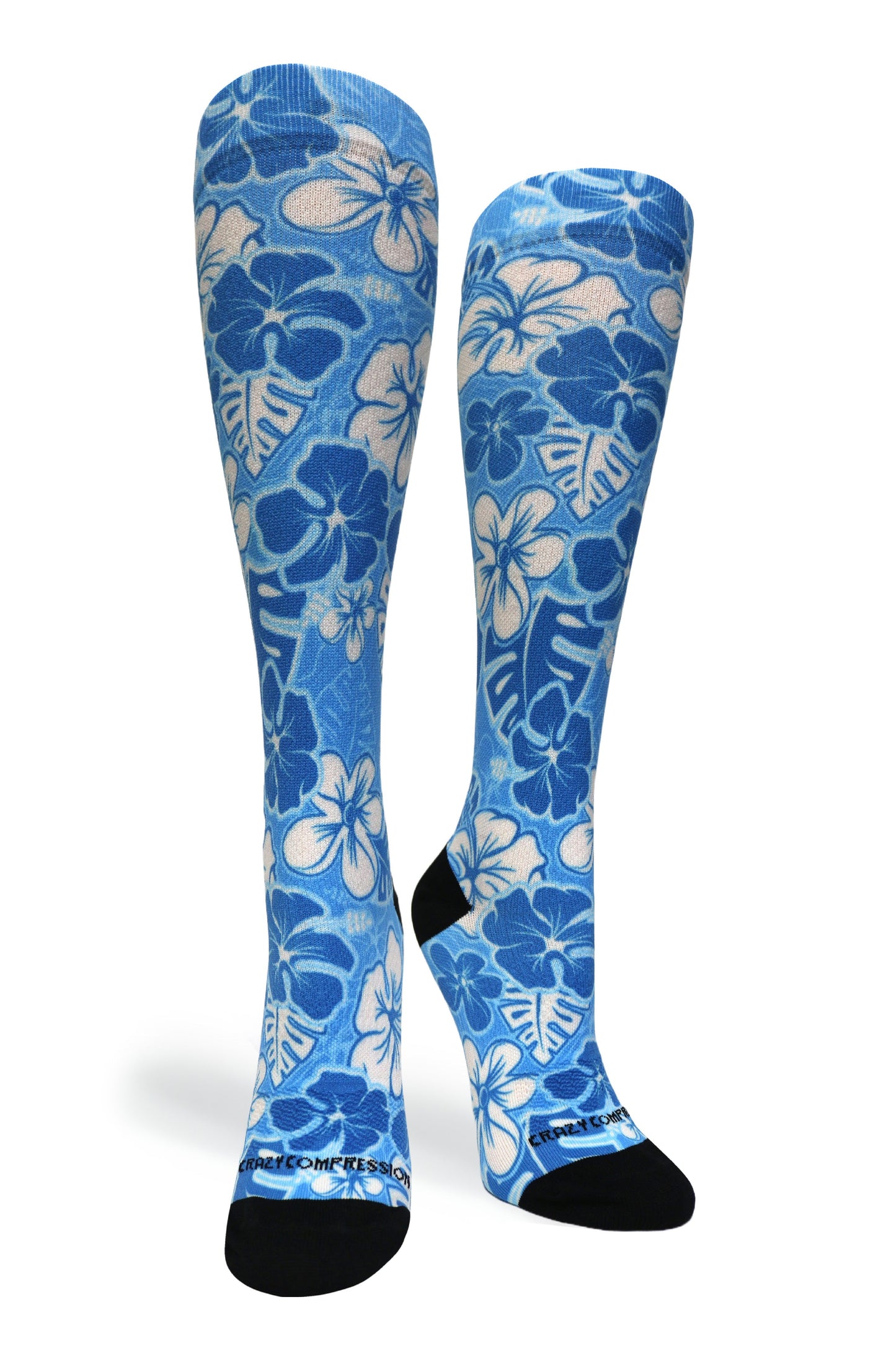 Crazy Compression Aloha Blue - (Standard & Extra Wide)