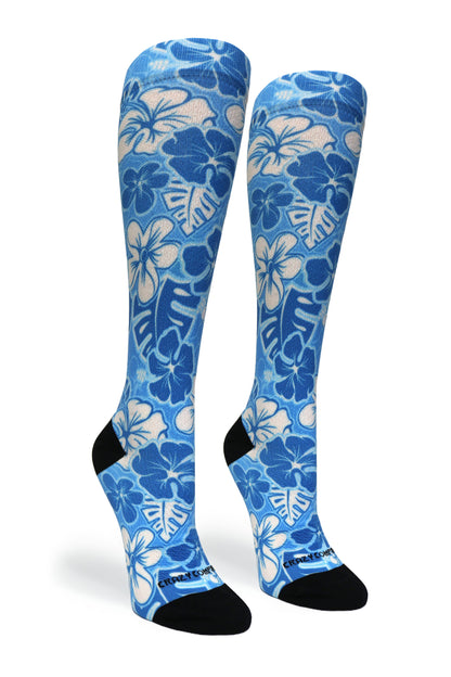 Crazy Compression Aloha Blue - (Standard & Extra Wide)