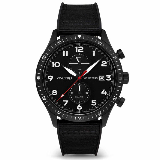 Vincero The Altitude - Matte Black/Red