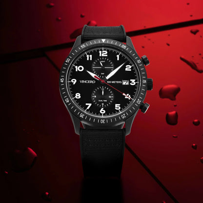 Vincero The Altitude - Matte Black/Red