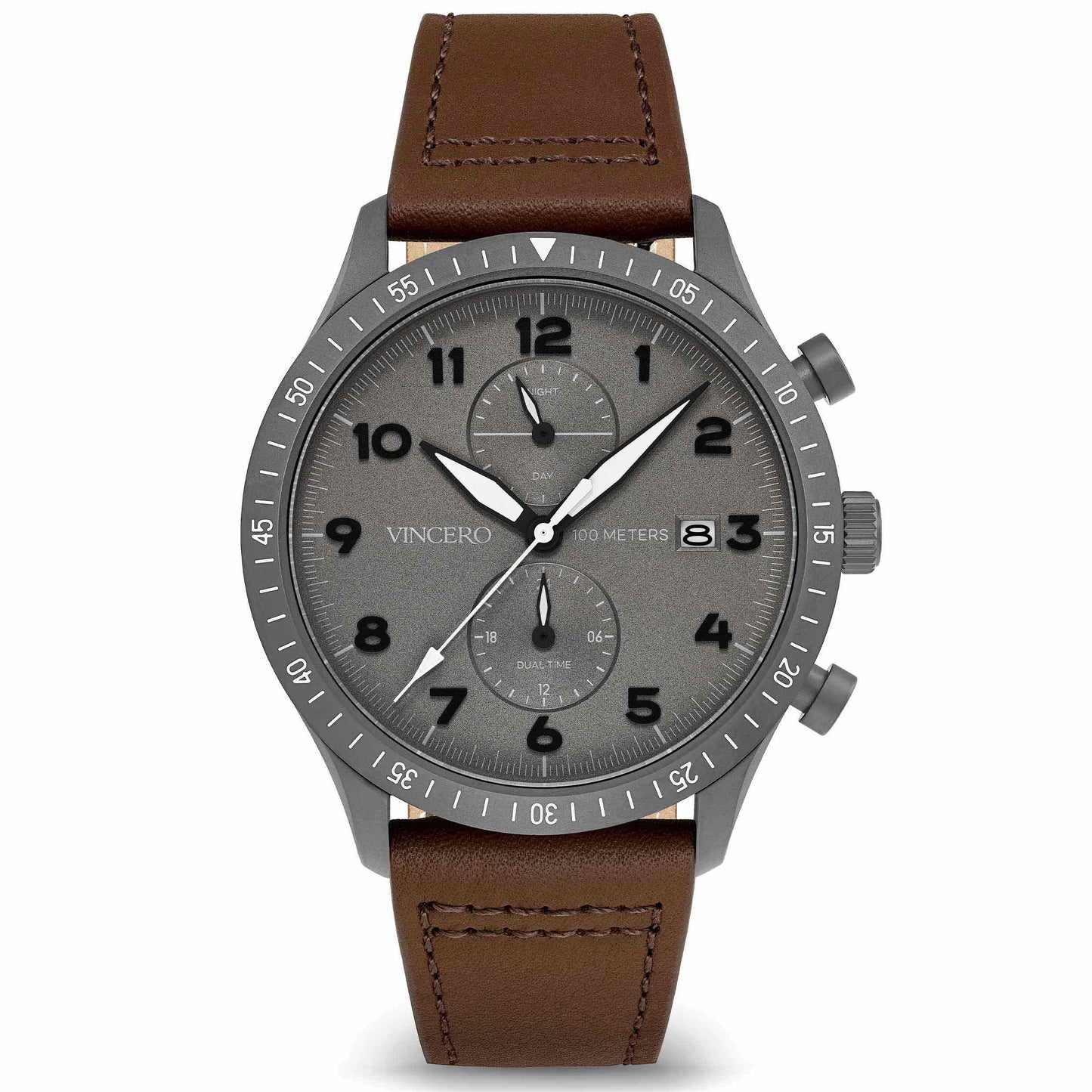 Vincero The Altitude - Gunmetal/Walnut