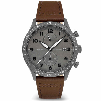 Vincero The Altitude - Gunmetal/Walnut