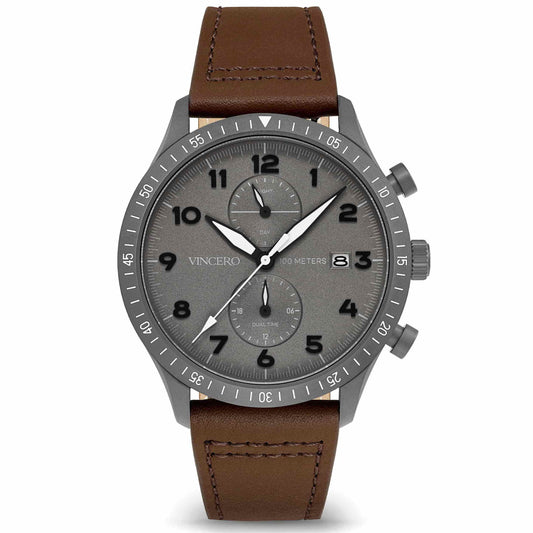 Vincero The Altitude - Gunmetal/Walnut