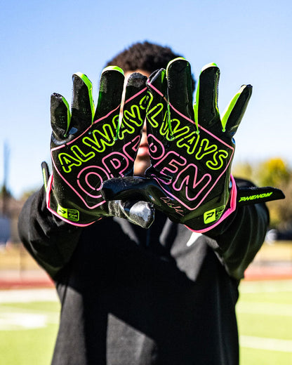 Phenom Elite Always Open Football Gloves - VPS5 by Phenom Elite