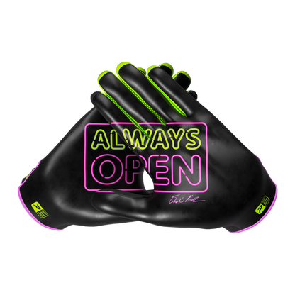 Phenom Elite Always Open Football Gloves - VPS5 by Phenom Elite