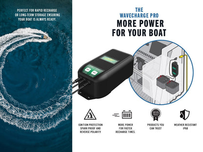 Battery Tender® WaveCharge Pro 4-Bank 12V,  40 AMP Battery Charger