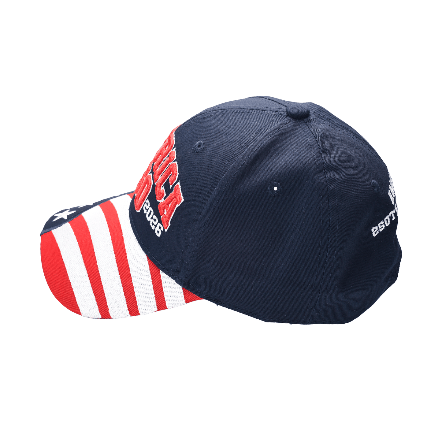 Steadfast American America 250th Anniversary Cap – American Flag Bill | Patriotic Cotton Twill Hat