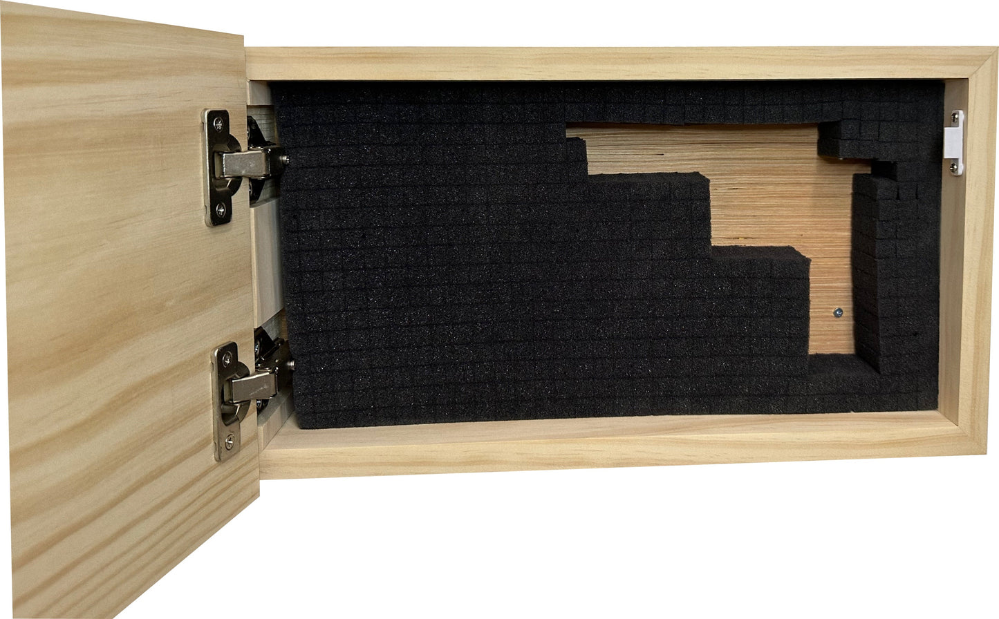 Bellewood Designs - American Flag Hidden Gun Storage (Natural)