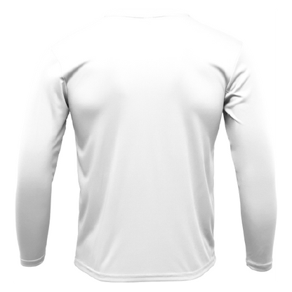 Saltwater Born Clean American Flag Long Sleeve UPF 50+ Dry-Fit Shirt