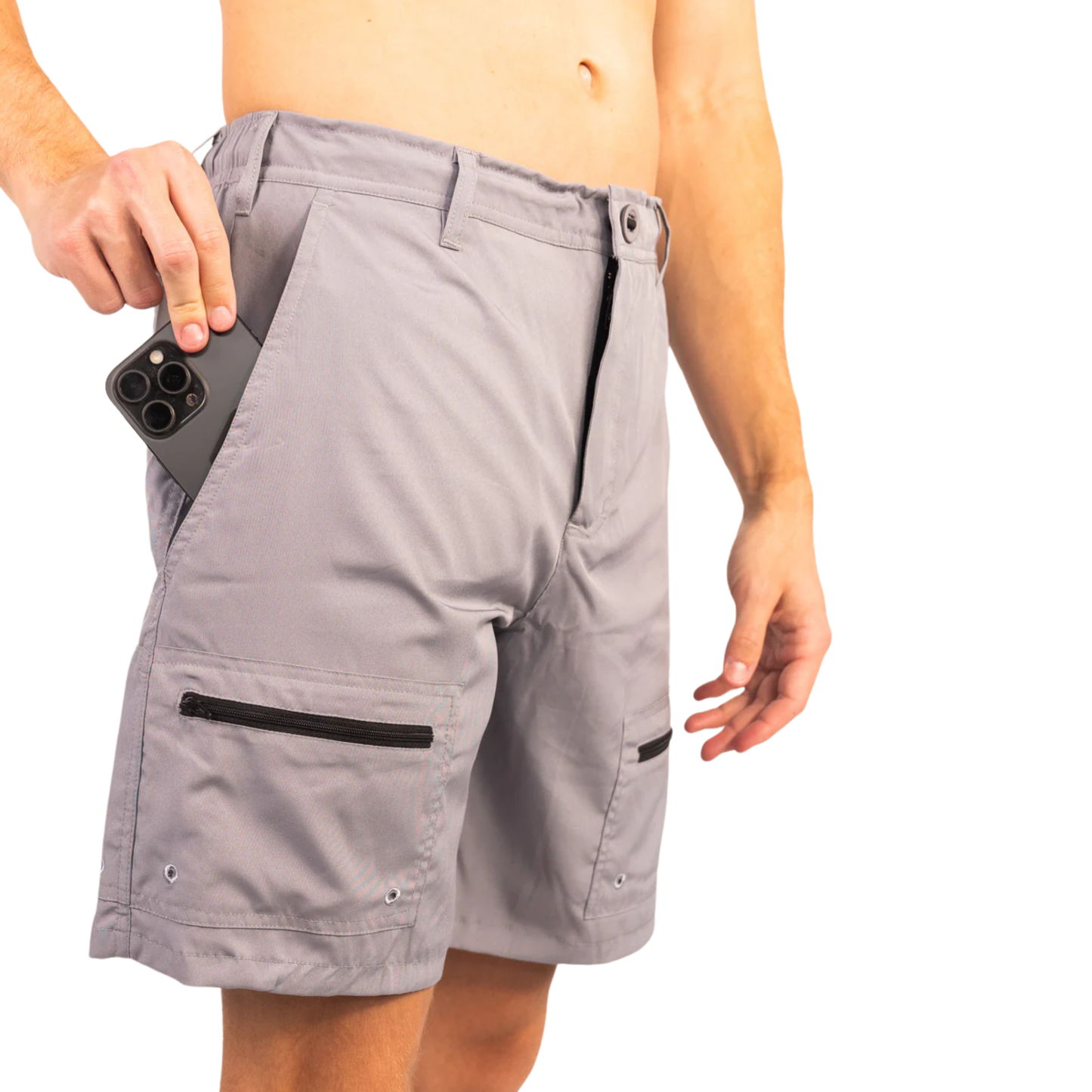 Dry Pocket Angler - Waterproof Pocket Outdoor Shorts