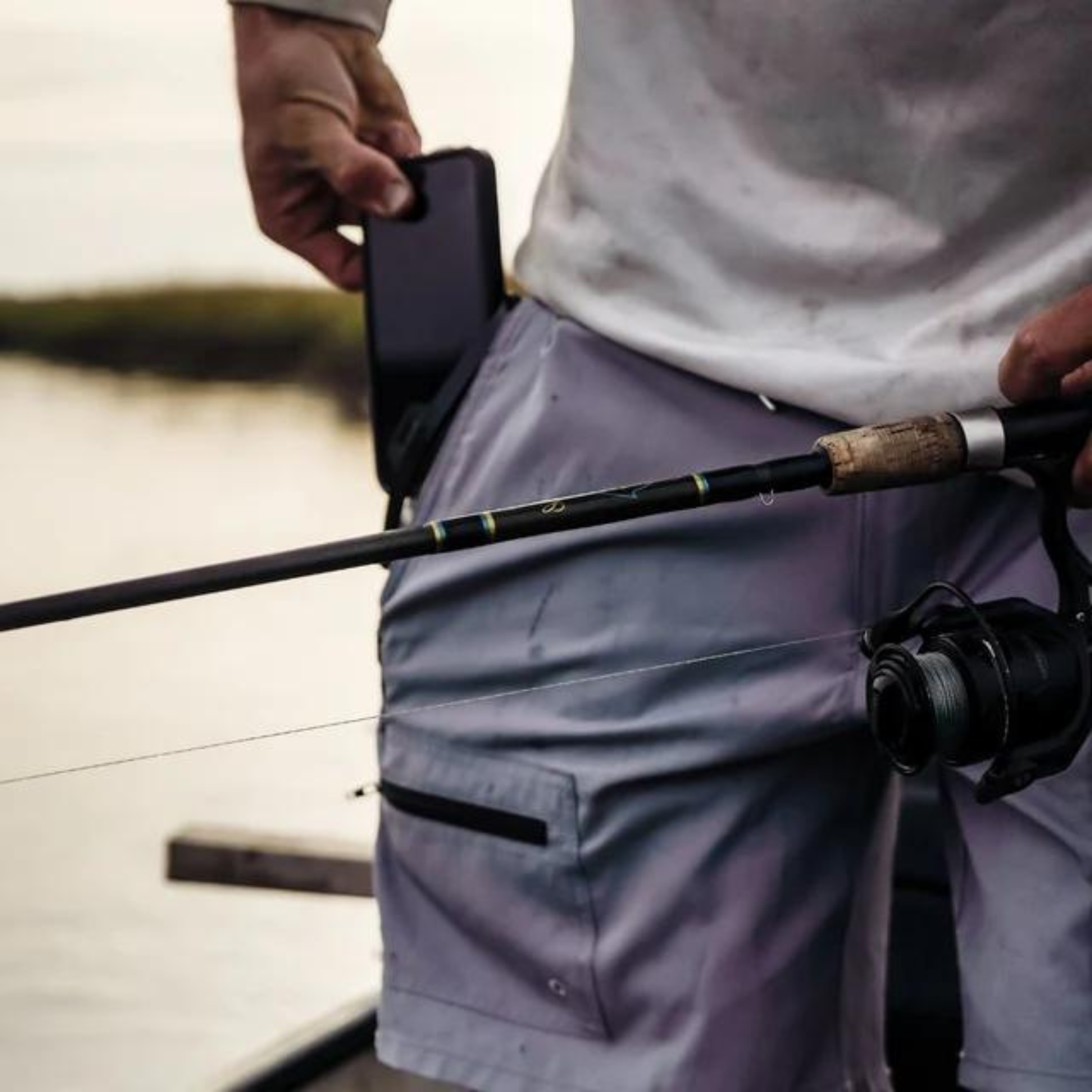 Dry Pocket Angler - Waterproof Pocket Outdoor Shorts