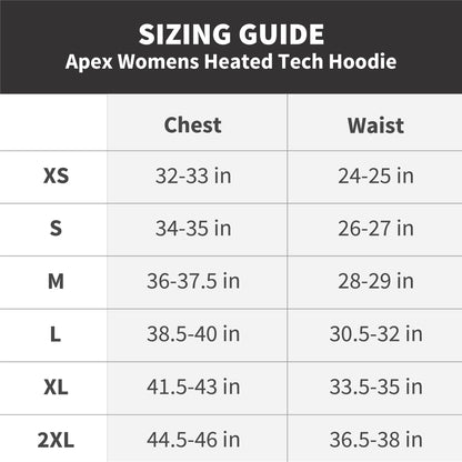 Gobi Heat Apex Womens Heated Tech Hoodie